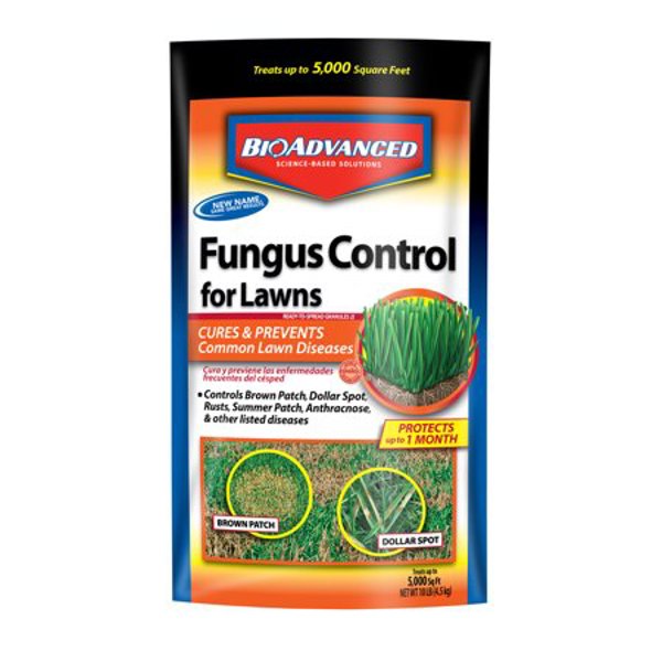 BioAdvanced 701230A Fungicide Granules 10 LB Capacity Granular Formula Effective Against Lawn Fungi