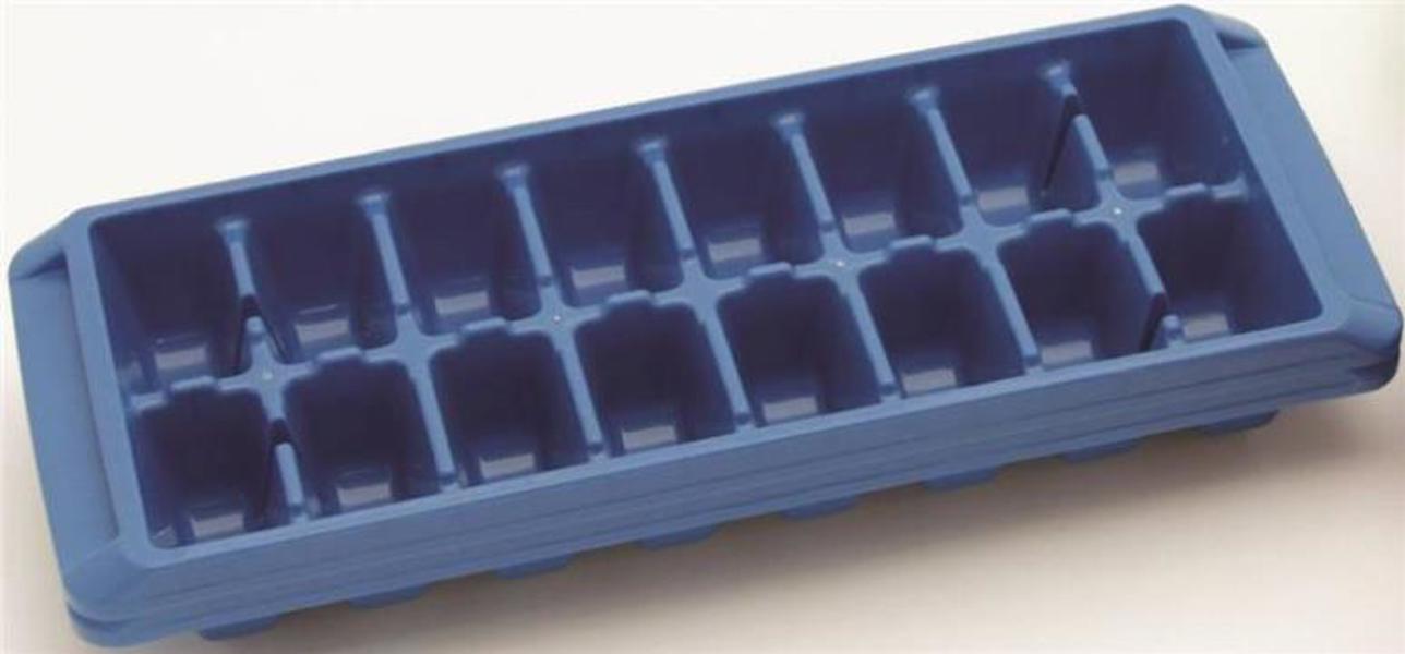 Chef Craft 21846 Ice Cube Tray Assorted 2PC Stack and Nest Plastic Multicolor