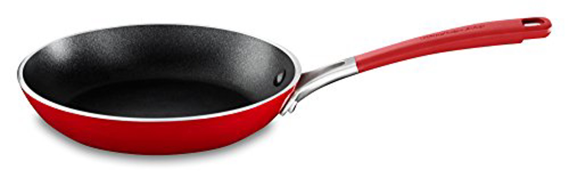 KitchenAid KC2A08SKER Skillet 8 Inch Medium Aluminum Nonstick Empire Red