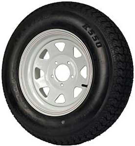 Martin Wheel DM205D5C5CT/CI Wheel Tire 15X Rim 1820 Lb Capacity for Trailer