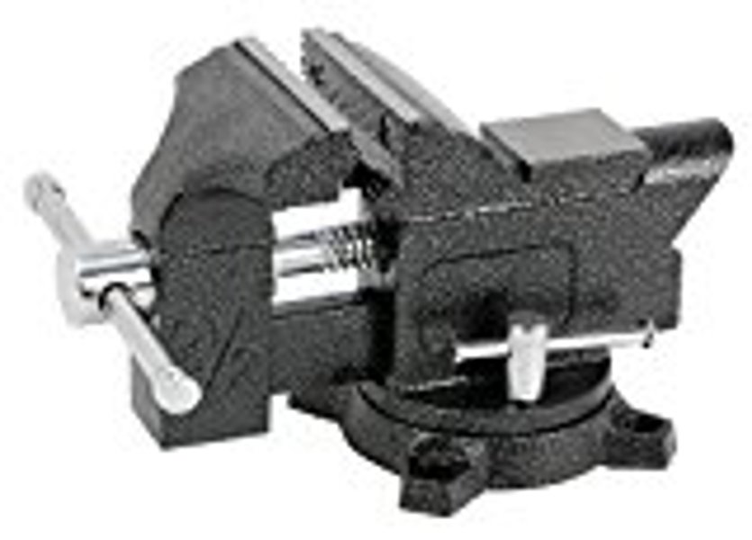 Wilmar W3905 Bench Vise 3-1/2 In Chrome Plated