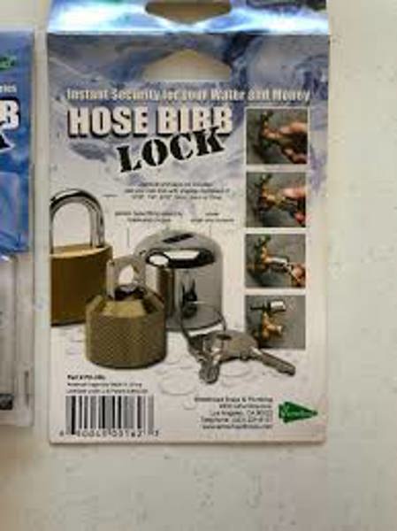 Arrowhead Brass Products PK-HBL Hose Bib Lock 3/4 Standard Thread