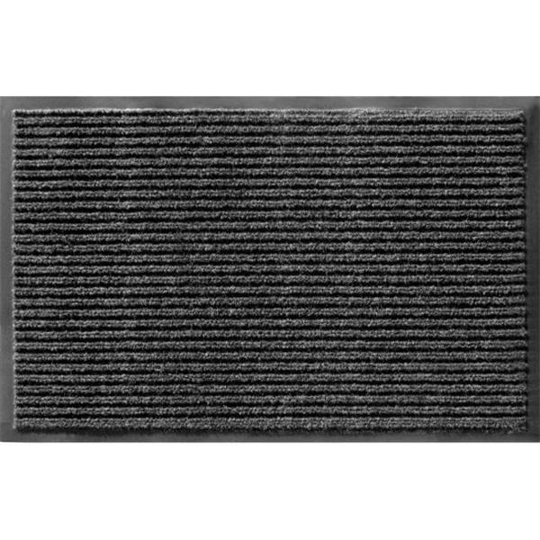 Apache Mills AP-043-4079 Doormat 18x27 In Utility Mat Pepper Enviroback Rib