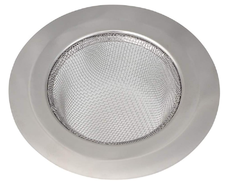 Whedon Products DP22C Kitchen Strainer Wide Rim Stainless Steel Mesh
