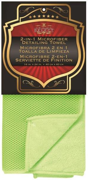 SM Arnold 25-860 Plush Microfiber Towel 16x24 Green