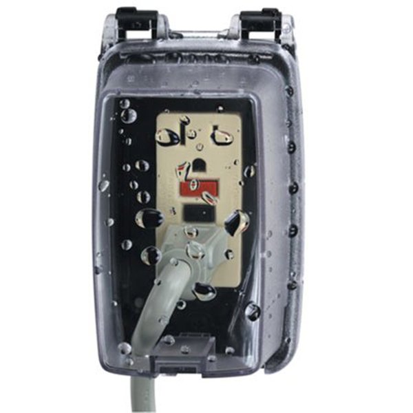 Intermatic Inc WP1000C Single Gang Weather Proof Receptacle Cover 2-1/4 In Deep