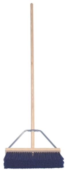 Birdwell Products 5015-3 16 In Poly Street Broom 4-1/4 In Trim