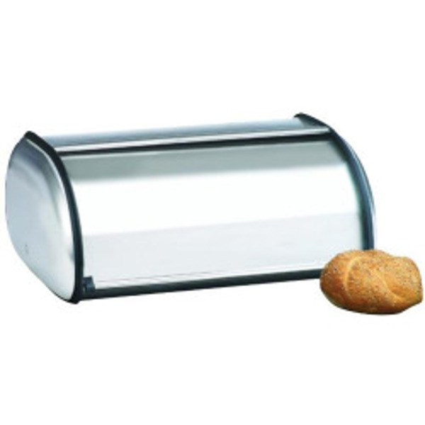 Anchor Hocking 08994MR Bread Box Euro Brushed Steel Brushed Steel Durable Design