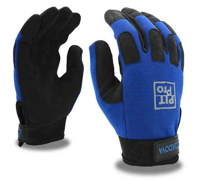 Cordova Gloves 38981 Large Gloves Blue Latex Coated Palm