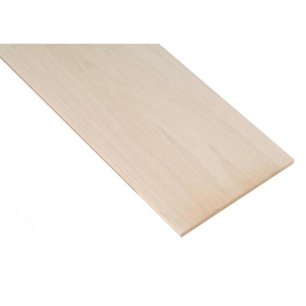 WADDELL MFG CO PB19429 Project Board 1x3x4 Poplar