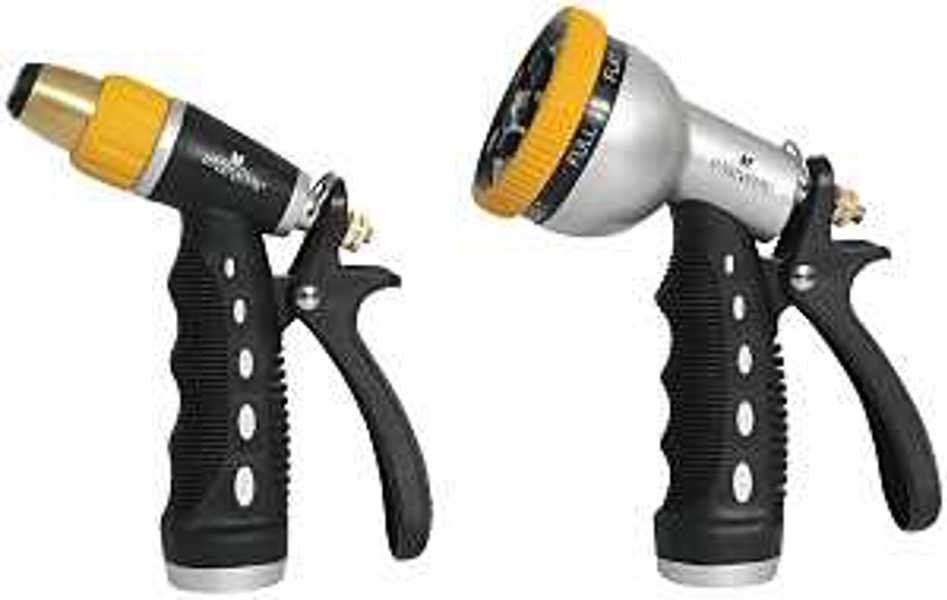 Landscapers Select YM7004-2 Hose Nozzle 2PC Adjustable Female Metal