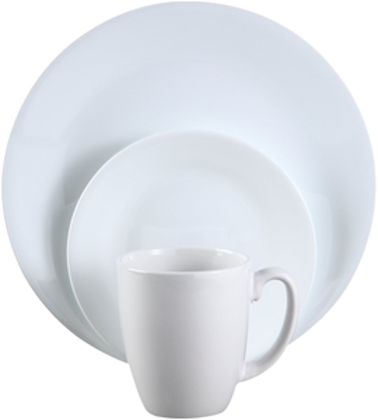 Anchor Hocking 6022003 Dinnerware Set White Corelle Winter Frost
