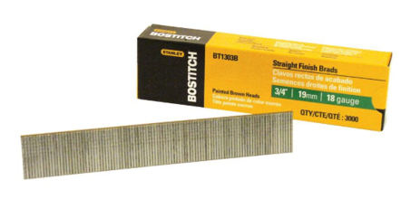BT1303B 3/4 In 18 Ga Stick Brad Nail