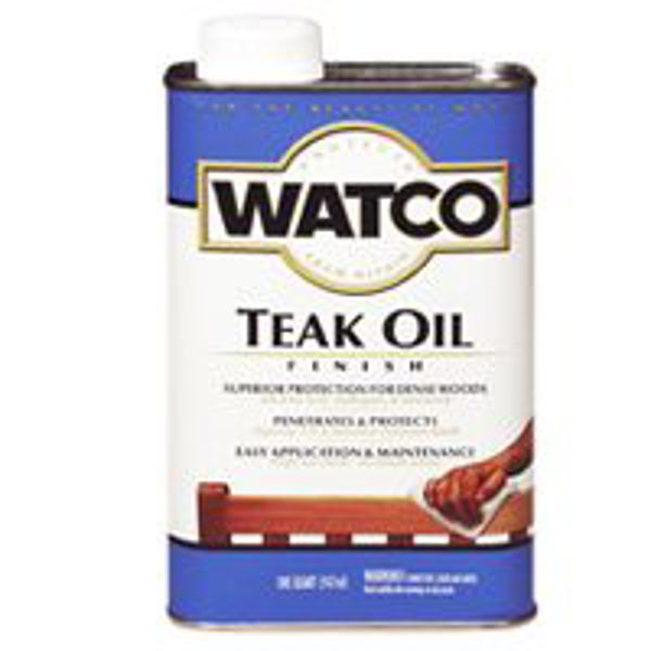 Watco A67141H Teak Oil Finish 1 Qt Easy Wipe On
