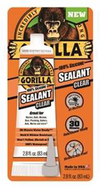 Gorilla Glue Company 8090002 Silicone Sealant 2.8 Oz