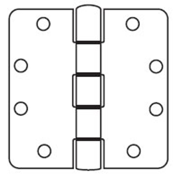 National Hardware S083-970 Stainless Steel Hinge 3.5 In x 3.5 In