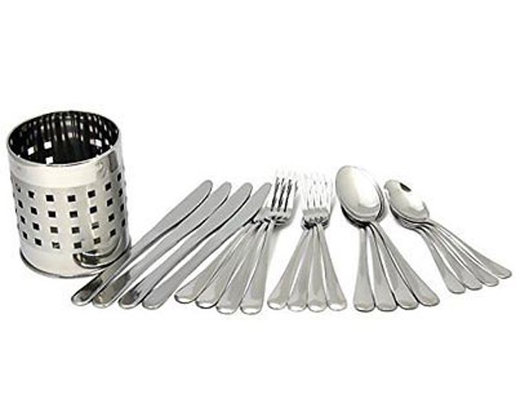 Chef Craft 21710 Flatware Set 20 Piece Stainless Steel