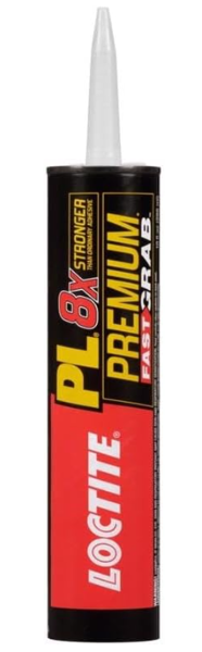 Loctite 1417170 Construction Adhesive 10 Oz Paper Cartridge Gray Solid