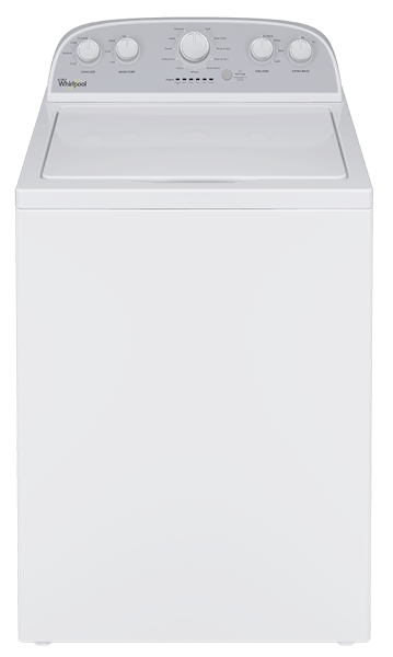 Whirlpool 1CWTW4845EW Top Load Washer 17 Kg Capacity White 11 Cycle Xpert/XL System Agitator Double Action Shaker