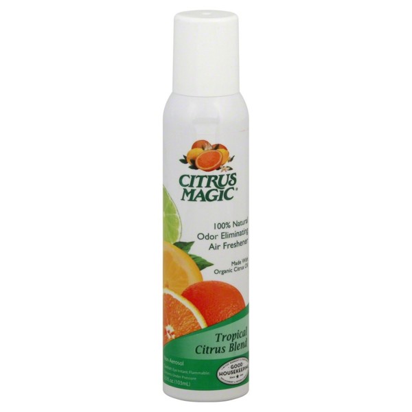 Beaumont Products Inc 612172867 Air Freshener 3 Oz Tropical Citrus Blend Bottle