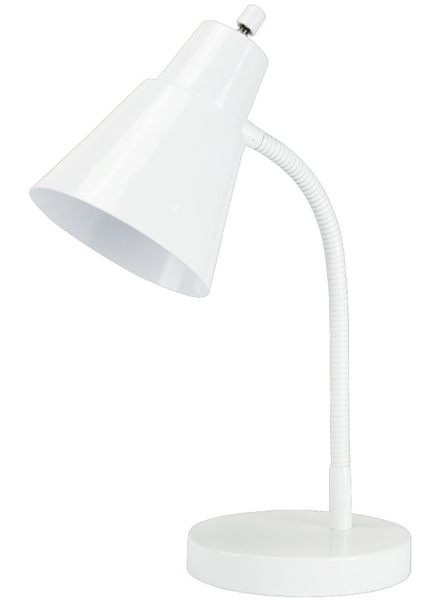 Boston Harbor 4081246 Table Lamp 120V White A19 Flexible White