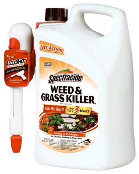 Spectrum Group HG-96370 Weed and Grass Killer 1.33 Gal Fast Acting Light to Yellow to Light Brown Liquid