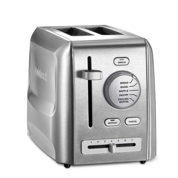 Cuisinart CPT620 2 Slice Toaster Metal Silver Stainless Steel