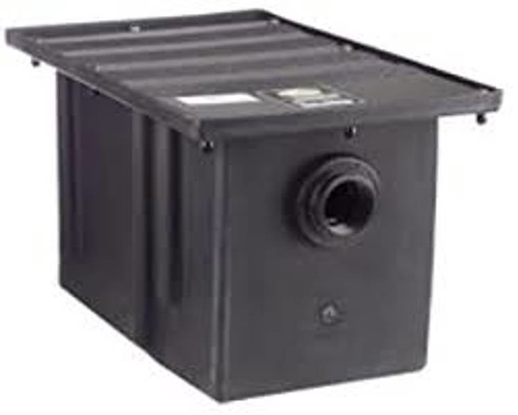 ASHLAND ASHLAND 4810 Grease Interceptor 10 Gal Capacity 10 GPM 20 Lb 2 In Inlet/Outlet