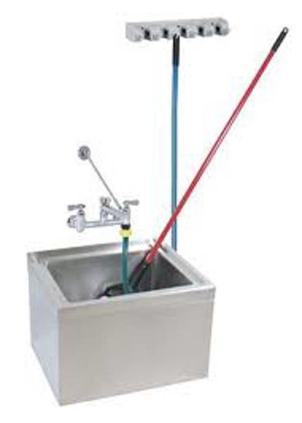 Ashland BKMS-1620-12-KIT Mop Sink Kit Stainless Steel