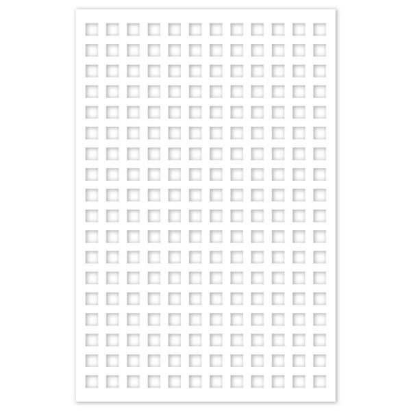 Boise Cascade JOG LAT48PR-SQ White Privacy Lattice 4x8