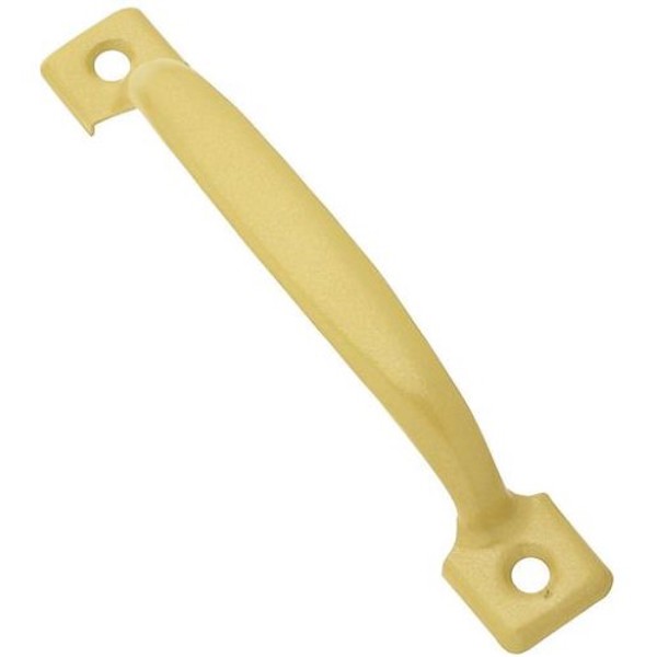 National Hardware N117-671 Door Pull 4-3/4 In Steel Baked Enamel Brass