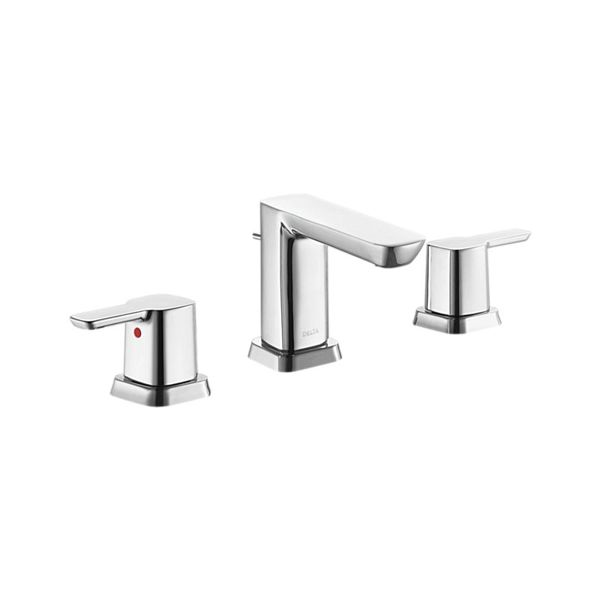 Delta Faucet 33940 Kami Two Handle Widespread Faucet Chrome