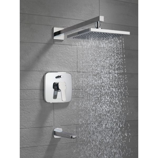 Delta Faucet 33985 In-Wall Tub and Shower Faucet Chrome