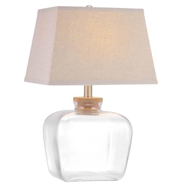 Evolution Lighting 18412-003 Table Lamp Clear Glass