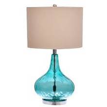 18578-000 Table Lamp Blue Gourd
