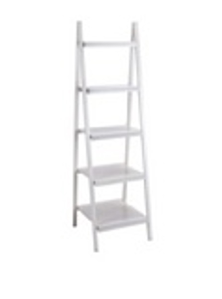 UMA 96231 Leaning Shelf Wood 21 Inch Width 65 Inch Height