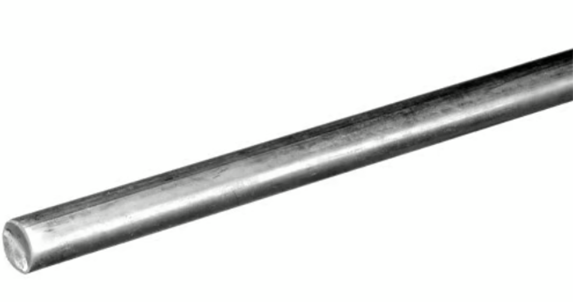 Hillman Group 11571 Round Steel Rod 3/8 In x 6 Ft Stainless Steel