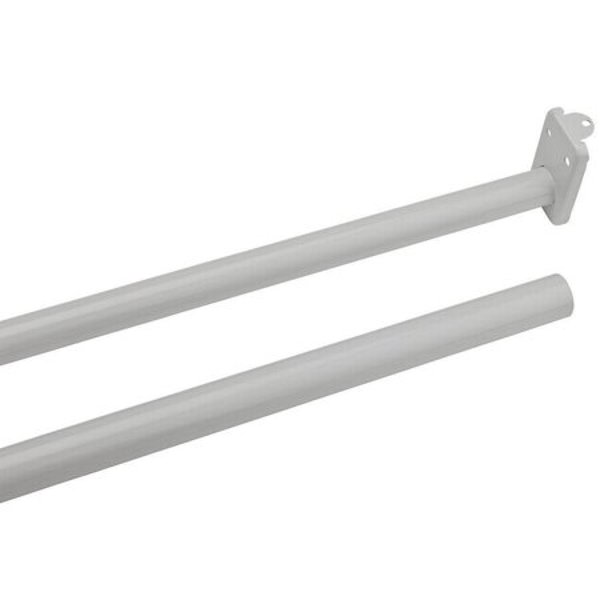 National Hardware V7052 Rod Closet 48-72 In