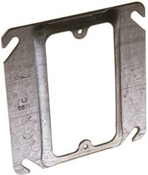 Hubbell Electrical Products 8771 Device Box Cover 4 In Square Steel Gray