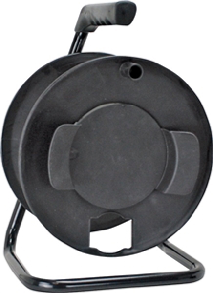 POWERZONE ORCR3000 Cord Storage Reel Metal Stand Black