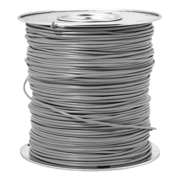 Southwire Company EW1219GRY #12 THHN Wire 500 Ft 600V 19 Strand Gray