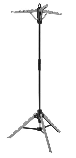 Whitmor 6036 3870 Garment Drying Rack Black Durable Steel Construction Space Saving Design