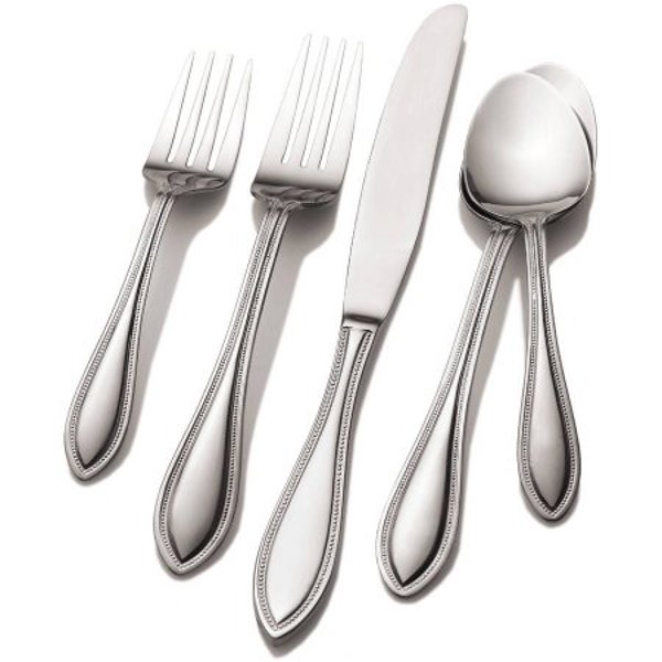 Mikasa 5160264 18 Piece Flatware Set American Bead