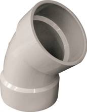 30660 6 In 45 Degree Elbow PVC Schedule 40