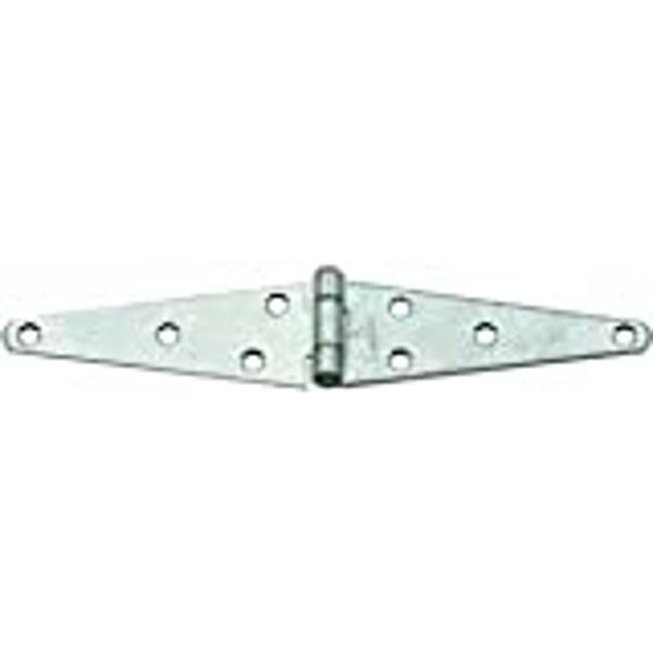 National Hardware N128-017 Strap Hinge 1.85 In Width Frame Leaf Steel