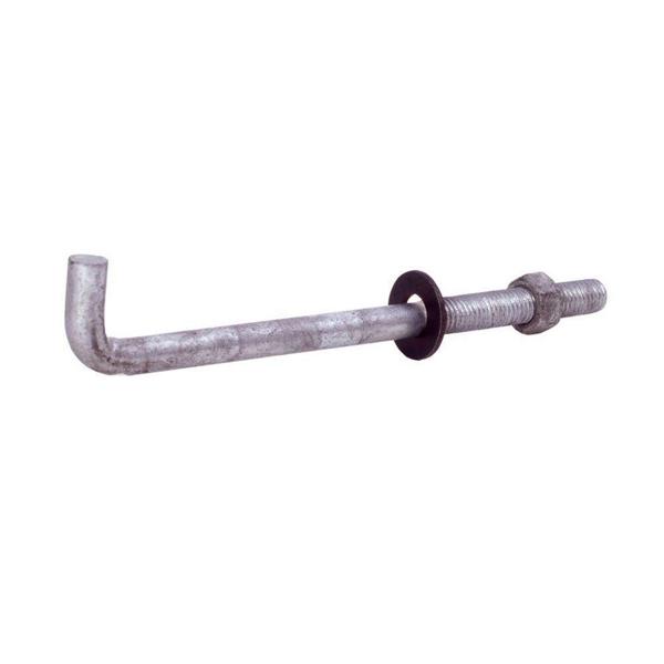 Coast to Coast HUG AB1212G-EA Anchor Bolt 1/2 In X 12 In Hot-Dip Galvanized 50 Per Carton