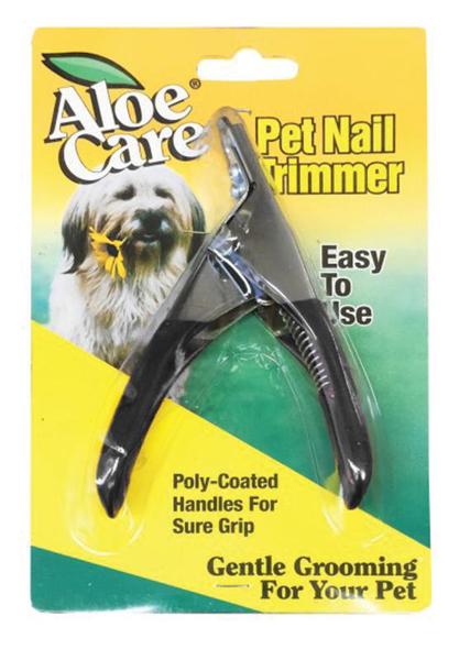 BOSS PET PRODUCTS 06660 Pet Nail Clipper Stainless Steel Black Aloe Care
