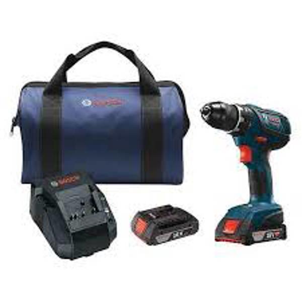 BOSCH DDS181A-02 Drill Driver Kit 18V 1/2 In