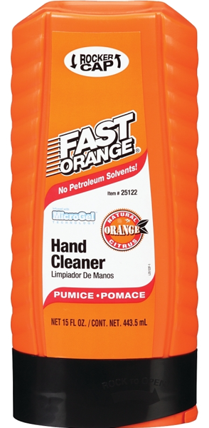 FAST ORANGE 25113 Lotion Hand Cleaner 15 Oz White Citrus