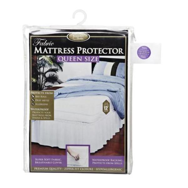 Kennedy International 25086 Zippered Mattress Cover Queen